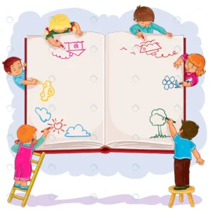 happy children together draw large sheet book crcc0a898c9 size3.65mb - title:Home - اورچین فایل - format: - sku: - keywords: p_id:18