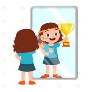 happy cute kid girl stand front mirror crca973a916 size1.36mb - title:Home - اورچین فایل - format: - sku: - keywords: p_id:18