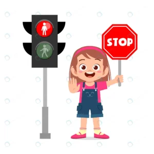 happy cute kid girl with traffic sign 2 crcd10f7702 size1.12mb - title:Home - اورچین فایل - format: - sku: - keywords: p_id:18