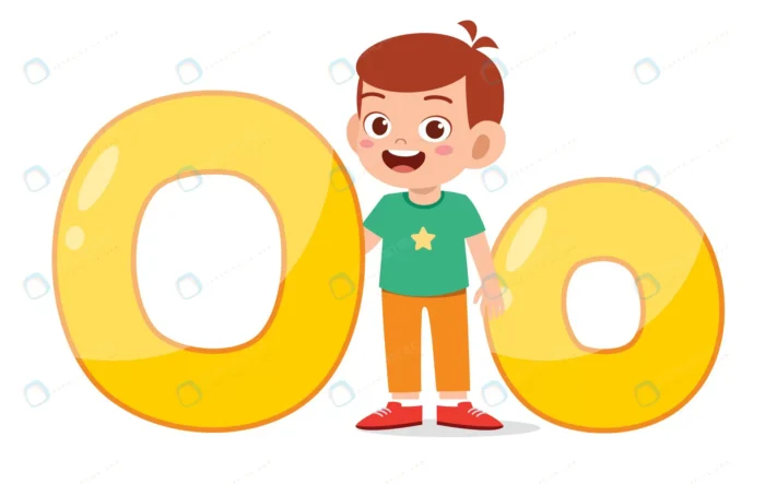 happy cute little kid study alphabet character.jp crc0992f72a size1.18mb - title:کاراکتر پسر با حرف انگلیسی O - اورچین فایل - format:EPS - وکتور - sku:crc0992f72a - keywords: p_id:79095