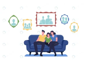 happy family sitting couch living room with pictu crc56798fab size1.29mb 1 - title:Home - اورچین فایل - format: - sku: - keywords: p_id:18