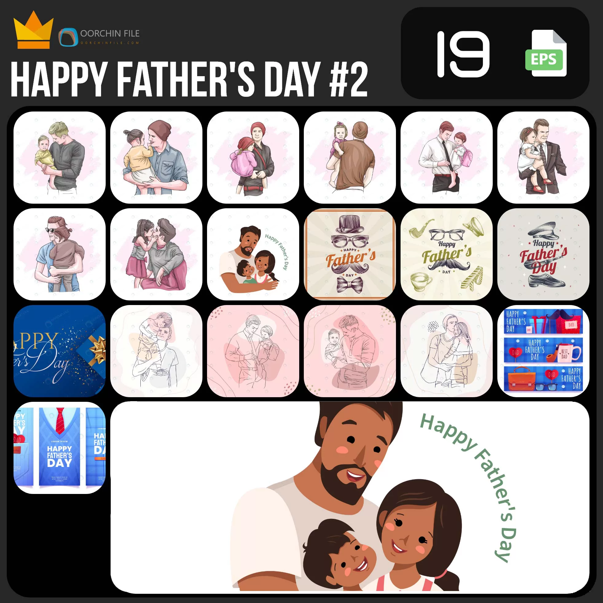 happy fathers day 1a2 - title:Home - اورچین فایل - format: - sku: - keywords: p_id:18