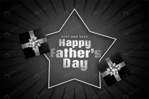 happy fathers day black greeting card with gift b crc1291ff18 size1.19mb 1 - title:Home - اورچین فایل - format: - sku: - keywords: p_id:18