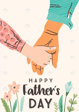 happy fathers day vector illustration man holds h crc7cf40219 size1.15mb - title:Home - اورچین فایل - format: - sku: - keywords: p_id:18