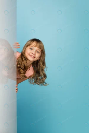 happy girl isolated blue studio wall crcbeb579d6 size19.11mb 5267x7900 - title:Home - اورچین فایل - format: - sku: - keywords: p_id:18