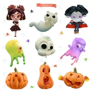 happy halloween 3d vector cartoon icon set little crc6ac6b798 size9.32mb - title:Home - اورچین فایل - format: - sku: - keywords: p_id:18