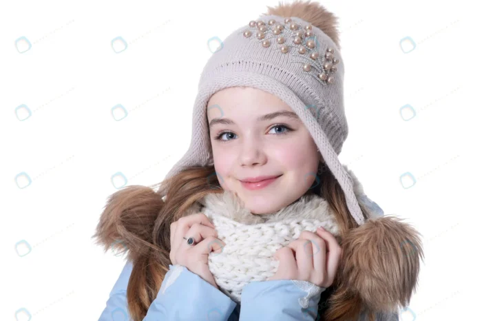 happy little girl warm clothes isolated white bac crc921afe27 - title:استوک دختر بچه با لباس های زمستانی - اورچین فایل - format:JPG - استوک - sku:crc921afe27 - keywords: p_id:57266
