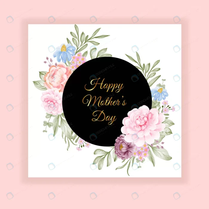 happy mother s day card with beautiful watercolor crc8c12bac5 size9.39mb 1 - title:کارت تبریک روز مادر با سبک نقاشی آبرنگ - اورچین فایل - format:EPS - وکتور - sku:crc8c12bac5 - keywords: p_id:43194