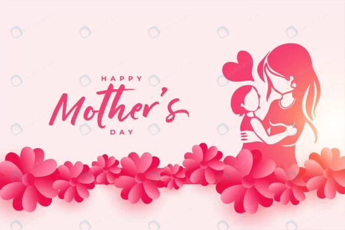 happy mothers day event poster with mother child crcc76f2a0d size1.22mb 1 - title:پوستر تبریک روز مادر با کاراکتر - اورچین فایل - format:EPS - وکتور - sku:crcc76f2a0d - keywords: p_id:43214