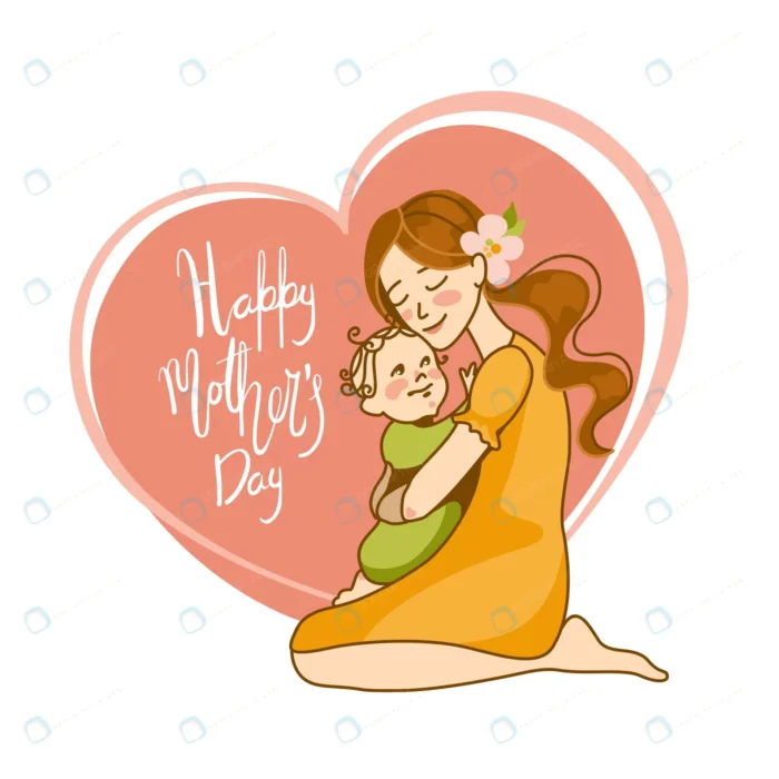 happy mothers day young mother huge his baby vect crc81c31d70 size0.93mb - title:وکتور کودک در آغوش مادر - اورچین فایل - format:EPS - وکتور - sku:crc81c31d70 - keywords: p_id:84689
