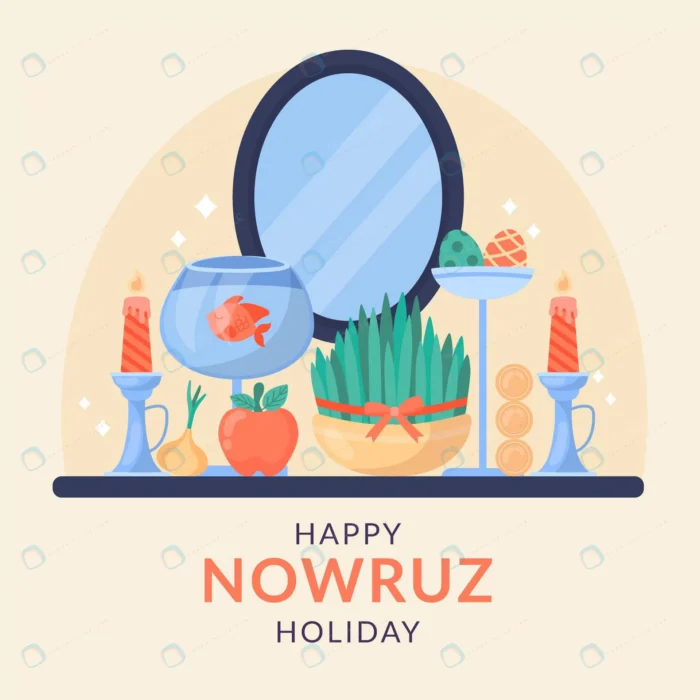 happy nowruz illustration with sprouts mirror 1.webp crca2f6af54 size556.34kb 1 - title:وکتور سفره هفت سین نوروز - اورچین فایل - format:EPS - وکتور - sku:crca2f6af54 - keywords: p_id:46122