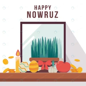 happy nowruz illustration with sprouts mirror crc81738e50 size498.88kb - title:Home - اورچین فایل - format: - sku: - keywords: p_id:18