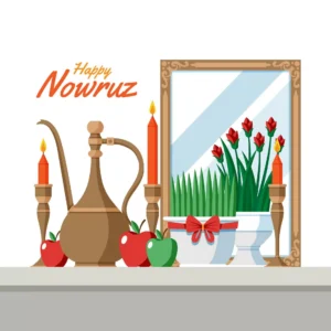 happy nowruz illustration with sprouts mirror crca1434b0d siz - title:Home - اورچین فایل - format: - sku: - keywords: p_id:18