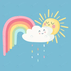 happy sun clouds with rainbow crc0f693328 size681.12kb - title:Home - اورچین فایل - format: - sku: - keywords: p_id:18