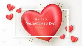 happy valentine s day banner with realistic heart crca8fefae4 size8.35mb - title:Home Main - اورچین فایل - format: - sku: - keywords: p_id:18