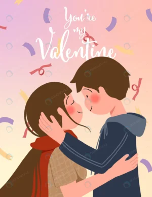 happy valentine s day illustration with cute coup crc8d2df9e9 size6.14mb - title:Home - اورچین فایل - format: - sku: - keywords: p_id:18