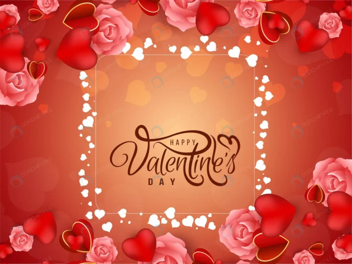 happy valentines day celebration romantic hearts crcb6cfac7e size3.58mb - title:وکتور تبریک روز ولنتاین با حاشیه قلب و گل - اورچین فایل - format:EPS - وکتور - sku:crcb6cfac7e - keywords: p_id:75993
