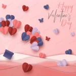 happy valentines day paper cut style with colorfu crc26b4dfe3 size6.69mb - title:Home Main - اورچین فایل - format: - sku: - keywords: p_id:18