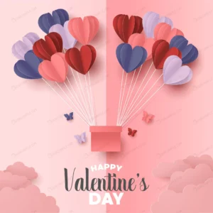 happy valentines day paper cut style with colorfu crc98325516 size4.92mb - title:Home - اورچین فایل - format: - sku: - keywords: p_id:18