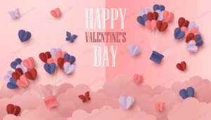 happy valentines day paper cut style with colorfu crce1611b11 size5.91mb - title:Home - اورچین فایل - format: - sku: - keywords: p_id:18