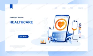 healthcare landing page template with header crc3cfbf4ff size2.47mb - title:Home - اورچین فایل - format: - sku: - keywords: p_id:18