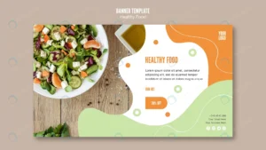 healthy salad parsley banner template crcfbfd3c6c size40.58mb - title:Home - اورچین فایل - format: - sku: - keywords: p_id:18