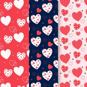 heart pattern flat design pack - title:Home - اورچین فایل - format: - sku: - keywords: p_id:18