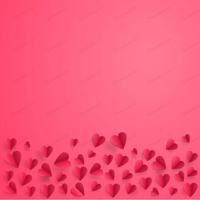 hearts abstract love background with paper cut he crca0a04fc2 size3.60mb - title:قلب های کاغذی با پس زمینه صورتی - اورچین فایل - format:EPS - وکتور - sku:crca0a04fc2 - keywords: p_id:100297