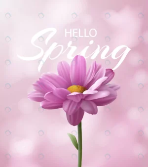 hello spring banner with realistic pink chrysanth crcdce65748 size9.15mb - title:Home - اورچین فایل - format: - sku: - keywords: p_id:18