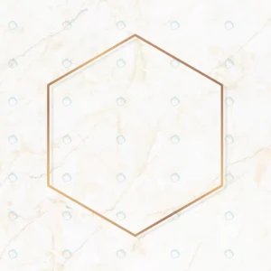 hexagon gold frame white marble background vector crc011193ee size9.92mb - title:Home - اورچین فایل - format: - sku: - keywords: p_id:18