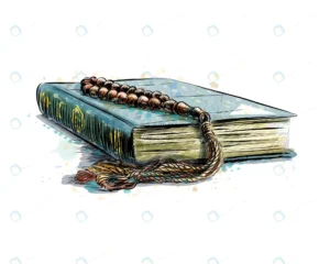 holy book koran with rosary hand drawn sketch vec crcb88f02bc size9.44mb - title:Home - اورچین فایل - format: - sku: - keywords: p_id:18