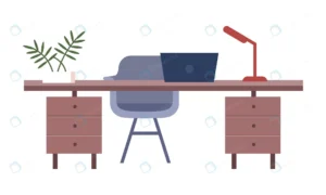 home office furniture semi flat color vector obje crcf37c6d30 size0.59mb - title:Home - اورچین فایل - format: - sku: - keywords: p_id:18
