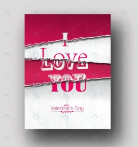 i love you flyer poster cover design a4 size temp crc7a6a344a size9.42mb - title:Home - اورچین فایل - format: - sku: - keywords: p_id:18