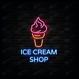 ice cream shop neon signs design template neon si crcbe02f528 size3.15mb - title:Home Main - اورچین فایل - format: - sku: - keywords: p_id:18