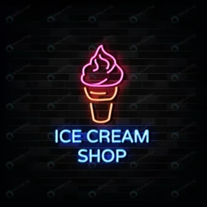 ice cream shop neon signs design template neon si crcbe02f528 size3.15mb - title:Home - اورچین فایل - format: - sku: - keywords: p_id:18