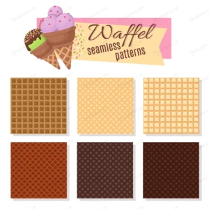 ice cream waffel cone seamless vector patterns crc7ed16ce8 size3.50mb - title:Home - اورچین فایل - format: - sku: - keywords: p_id:18