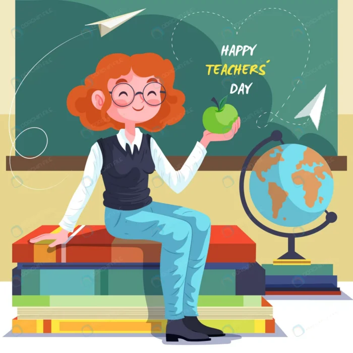 illustrated happy woman teaching crc1c885cd8 size2.64mb - title:وکتور خانم معلم در کلاس درس - اورچین فایل - format:EPS - وکتور - sku:crc1c885cd8 - keywords: p_id:59213
