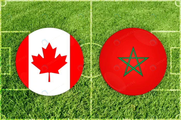 illustration football match canada vs morocco rnd346 frp30953411 - title:فوتبال کانادا مقابل مراکش در جام جهانی 2022 - اورچین فایل - format:JPG - استوک - sku:frp30953411 - keywords: p_id:68687