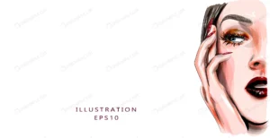 illustration half face beautiful girl makeup red crc3787f794 size3.13mb - title:Home - اورچین فایل - format: - sku: - keywords: p_id:18