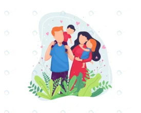 illustration happy family concept crcbf306222 size1.66mb - title:Home Main - اورچین فایل - format: - sku: - keywords: p_id:18