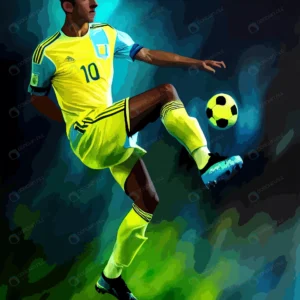 illustration soccer player kicking ball rnd832 frp34594478 - title:Home - اورچین فایل - format: - sku: - keywords: p_id:18