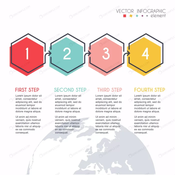 info graphics your business presentations can be crcd1586bb5 size3.29mb - title:اینفوگرافیک چهار مرحله ای - اورچین فایل - format:EPS - وکتور - sku:crcd1586bb5 - keywords: p_id:92833