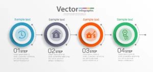 infographic business design with 4 options crc7eff0ec0 size3.08mb - title:Home - اورچین فایل - format: - sku: - keywords: p_id:18