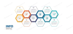 infographic element with 6 options steps can be u crc6adb6d79 size0.91mb - title:Home - اورچین فایل - format: - sku: - keywords: p_id:18