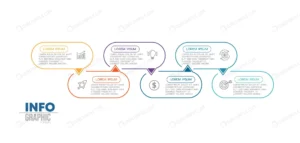 infographic element with icons 6 optionnns steps crc0cc5c155 size0.73mb - title:Home - اورچین فایل - format: - sku: - keywords: p_id:18