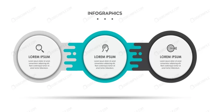 infographic label design template with icons 3 op crc6e78ee60 size1.51mb - title:اینفوگرافیک 3 مرحله ای - اورچین فایل - format:EPS - وکتور - sku:crc6e78ee60 - keywords: p_id:92811