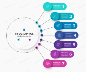 infographic label design template with icons 7 op crc1381a09a size3.93mb - title:Home - اورچین فایل - format: - sku: - keywords: p_id:18