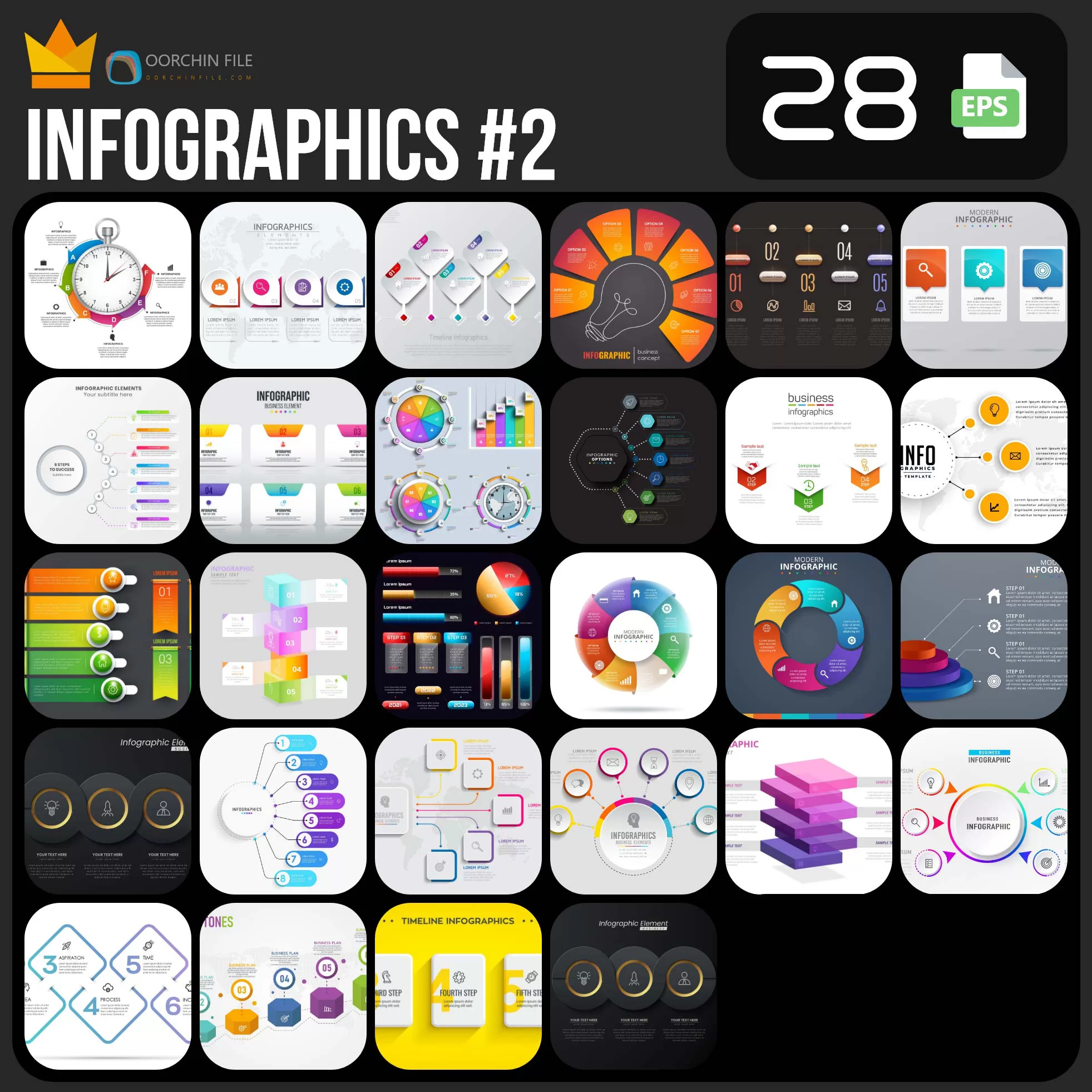 infographics 2a - title:Home - اورچین فایل - format: - sku: - keywords: p_id:18