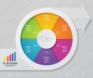 infographics arrow pie chart design element crcc2bc9430 size3.80mb - title:Home - اورچین فایل - format: - sku: - keywords: p_id:18