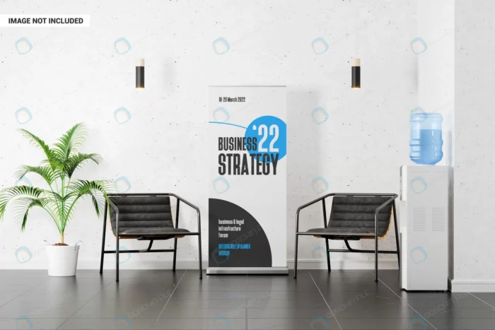 information banner office lobby mockup crc8c4e4ece size51.07mb - title:موکاپ استند ایستاده - اورچین فایل - format:PSD - فتوشاپ - sku:crc8c4e4ece - keywords: p_id:83867